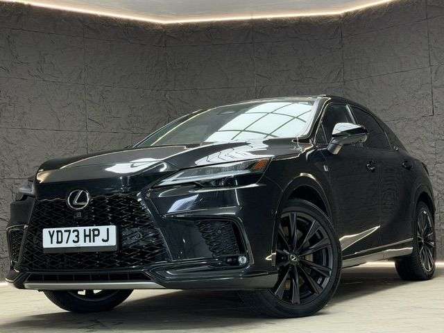 A 2023 LEXUS RX 2.4 500h Turbo F Sport SUV 5dr Petrol Hybrid Auto DIRECT4 Euro 6 (s/s) (370 A 2023 LEXUS RX 2.4 500h Turbo F Sport SUV 5dr Petrol Hybrid Auto DIRECT4 Euro 6 (s/s) (370