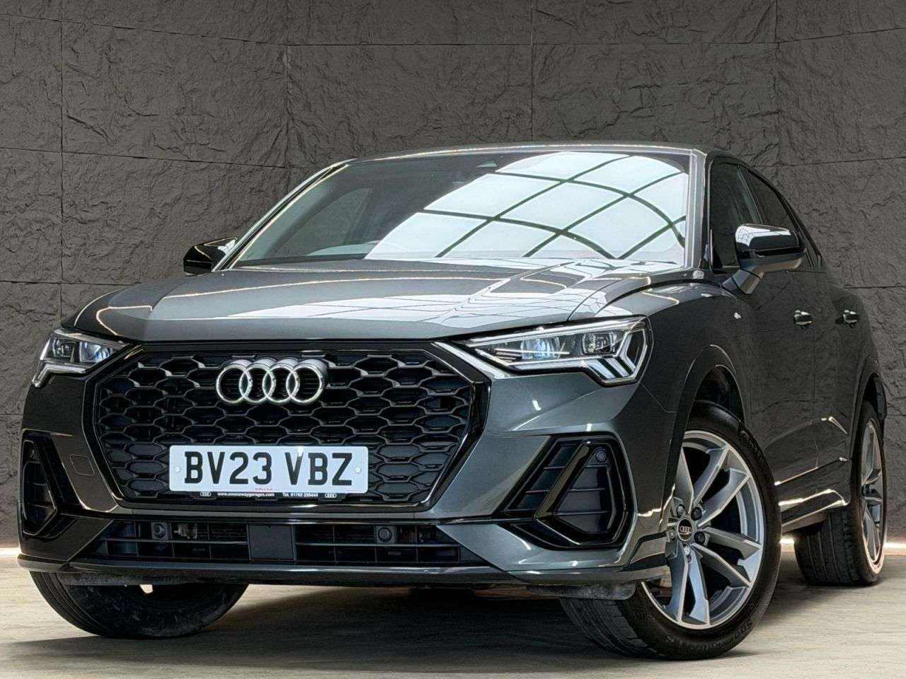 A 2023 AUDI Q3 2.0 TDI 35 Black Edition Sportback 5dr Diesel S Tronic Euro 6 (s/s) (150 ps A 2023 AUDI Q3 2.0 TDI 35 Black Edition Sportback 5dr Diesel S Tronic Euro 6 (s/s) (150 ps