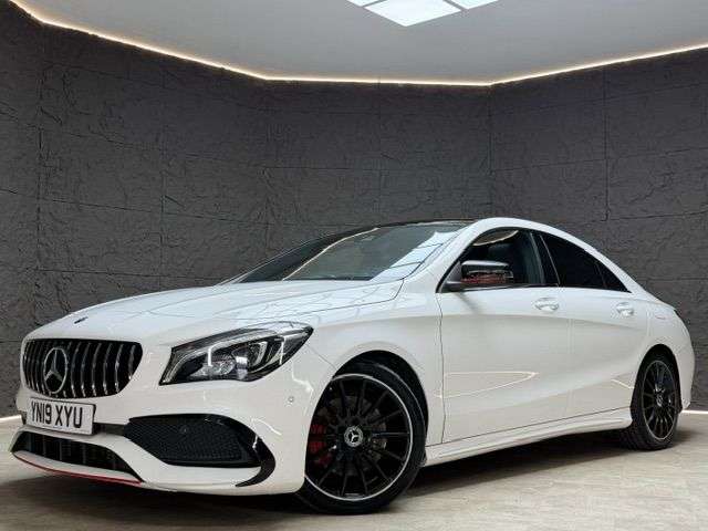 A 2019 MERCEDES-BENZ CLA 2.1 CLA220d AMG Line Night Edition (Plus) Coupe 4dr Diesel 7G-DCT Euro 6 (s A 2019 MERCEDES-BENZ CLA 2.1 CLA220d AMG Line Night Edition (Plus) Coupe 4dr Diesel 7G-DCT Euro 6 (s