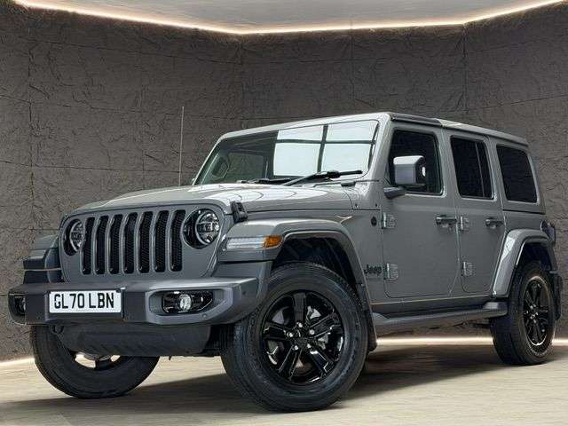 A 2020 JEEP WRANGLER 2.0 GME Night Eagle SUV 4dr Petrol Auto 4WD Euro 6 (s/s) (272 ps) REAR CAME A 2020 JEEP WRANGLER 2.0 GME Night Eagle SUV 4dr Petrol Auto 4WD Euro 6 (s/s) (272 ps) REAR CAME