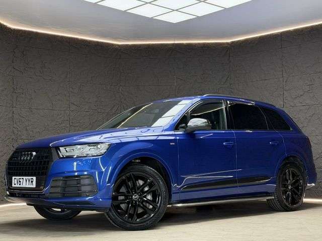 A 2017 AUDI Q7 3.0 TDI V6 S line SUV 5dr Diesel Tiptronic quattro Euro 6 (s/s) (218 ps) £4 A 2017 AUDI Q7 3.0 TDI V6 S line SUV 5dr Diesel Tiptronic quattro Euro 6 (s/s) (218 ps) £4