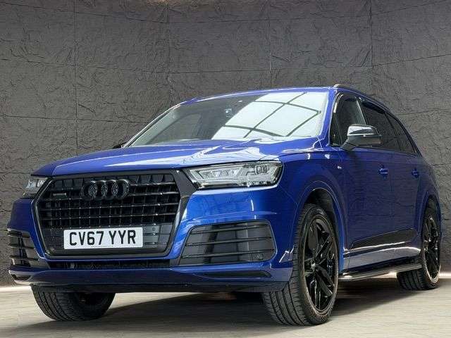 A 2017 AUDI Q7 3.0 TDI V6 S line SUV 5dr Diesel Tiptronic quattro Euro 6 (s/s) (218 ps) £4 A 2017 AUDI Q7 3.0 TDI V6 S line SUV 5dr Diesel Tiptronic quattro Euro 6 (s/s) (218 ps) £4