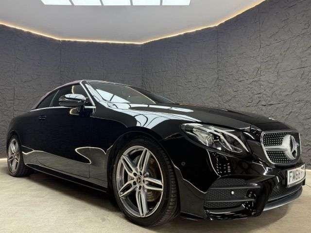 A 2018 MERCEDES-BENZ E CLASS 2.0 E220d AMG Line Cabriolet 2dr Diesel G-Tronic+ Euro 6 (s/s) (194 ps) FSH A 2018 MERCEDES-BENZ E CLASS 2.0 E220d AMG Line Cabriolet 2dr Diesel G-Tronic+ Euro 6 (s/s) (194 ps) FSH