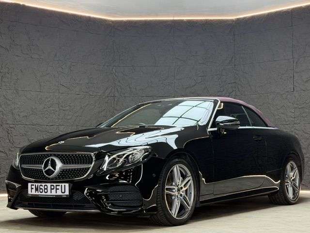 A 2018 MERCEDES-BENZ E CLASS 2.0 E220d AMG Line Cabriolet 2dr Diesel G-Tronic+ Euro 6 (s/s) (194 ps) FSH A 2018 MERCEDES-BENZ E CLASS 2.0 E220d AMG Line Cabriolet 2dr Diesel G-Tronic+ Euro 6 (s/s) (194 ps) FSH