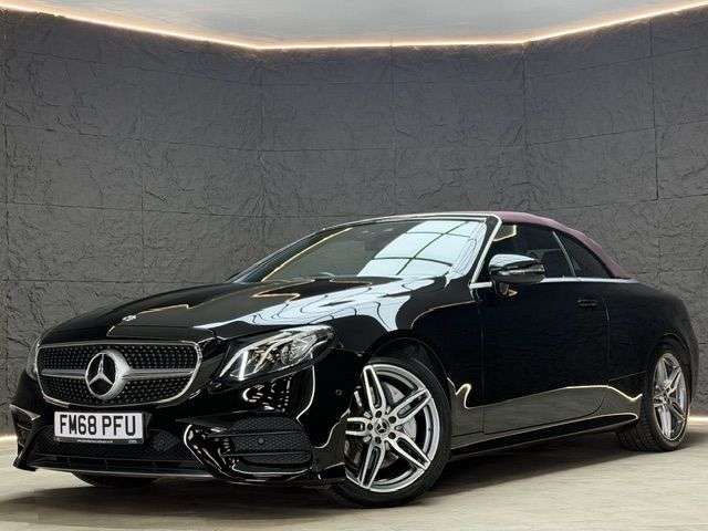 A 2018 MERCEDES-BENZ E CLASS 2.0 E220d AMG Line Cabriolet 2dr Diesel G-Tronic+ Euro 6 (s/s) (194 ps) FSH A 2018 MERCEDES-BENZ E CLASS 2.0 E220d AMG Line Cabriolet 2dr Diesel G-Tronic+ Euro 6 (s/s) (194 ps) FSH
