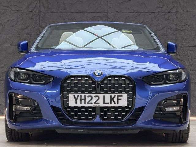 A 2022 BMW 4 SERIES 2.0 420d MHT M Sport Convertible 2dr Diesel Hybrid Auto Euro 6 (s/s) (190 p A 2022 BMW 4 SERIES 2.0 420d MHT M Sport Convertible 2dr Diesel Hybrid Auto Euro 6 (s/s) (190 p
