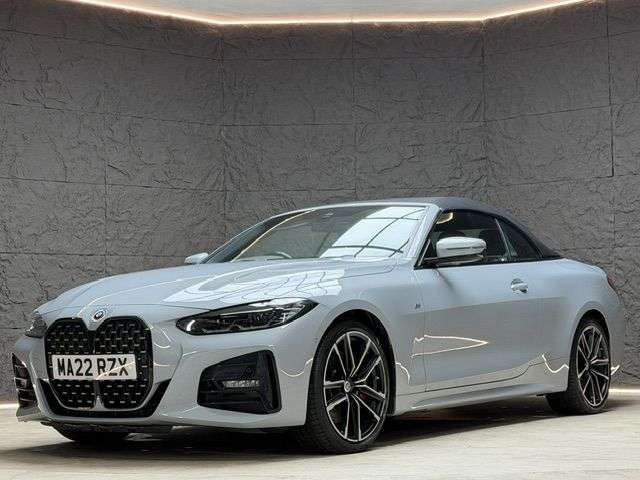 A 2022 BMW 4 SERIES 2.0 420d MHT M Sport Convertible 2dr Diesel Hybrid Auto Euro 6 (s/s) (190 p A 2022 BMW 4 SERIES 2.0 420d MHT M Sport Convertible 2dr Diesel Hybrid Auto Euro 6 (s/s) (190 p