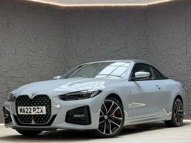 A 2022 BMW 4 SERIES 2.0 420d MHT M Sport Convertible 2dr Diesel Hybrid Auto Euro 6 (s/s) (190 p A 2022 BMW 4 SERIES 2.0 420d MHT M Sport Convertible 2dr Diesel Hybrid Auto Euro 6 (s/s) (190 p