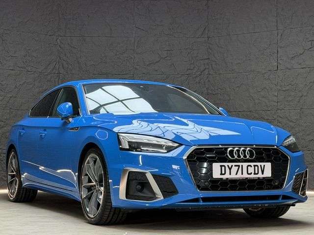 A 2021 AUDI A5 2.0 TDI 40 S line Sportback 5dr Diesel S Tronic quattro Euro 6 (s/s) (204 p A 2021 AUDI A5 2.0 TDI 40 S line Sportback 5dr Diesel S Tronic quattro Euro 6 (s/s) (204 p