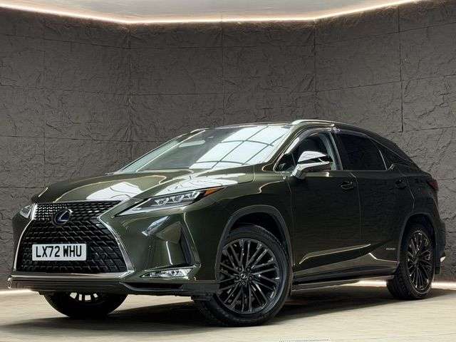 A 2022 LEXUS RX 3.5 450h V6 SUV 5dr Petrol Hybrid E-CVT 4WD Euro 6 (s/s) (313 ps) SUNROOF, A 2022 LEXUS RX 3.5 450h V6 SUV 5dr Petrol Hybrid E-CVT 4WD Euro 6 (s/s) (313 ps) SUNROOF,