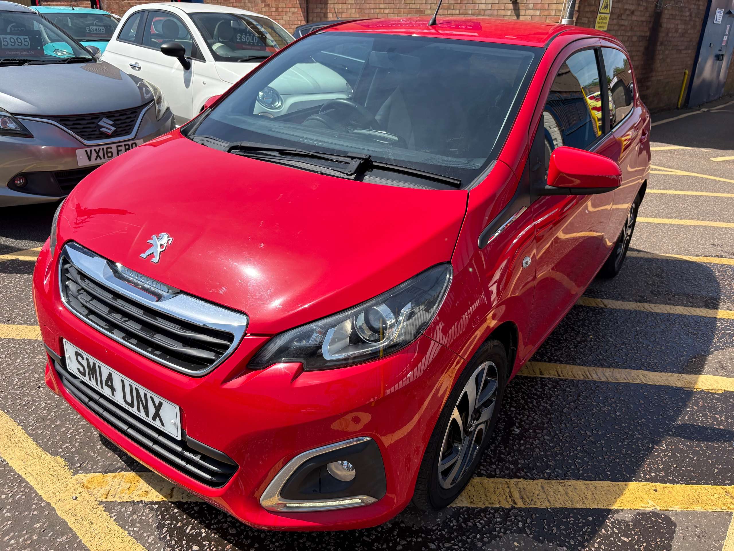A 2014 PEUGEOT 108 1.2 VTi PureTech Allure Hatchback 5dr Petrol Manual Euro 5 (82 ps) A 2014 PEUGEOT 108 1.2 VTi PureTech Allure Hatchback 5dr Petrol Manual Euro 5 (82 ps)