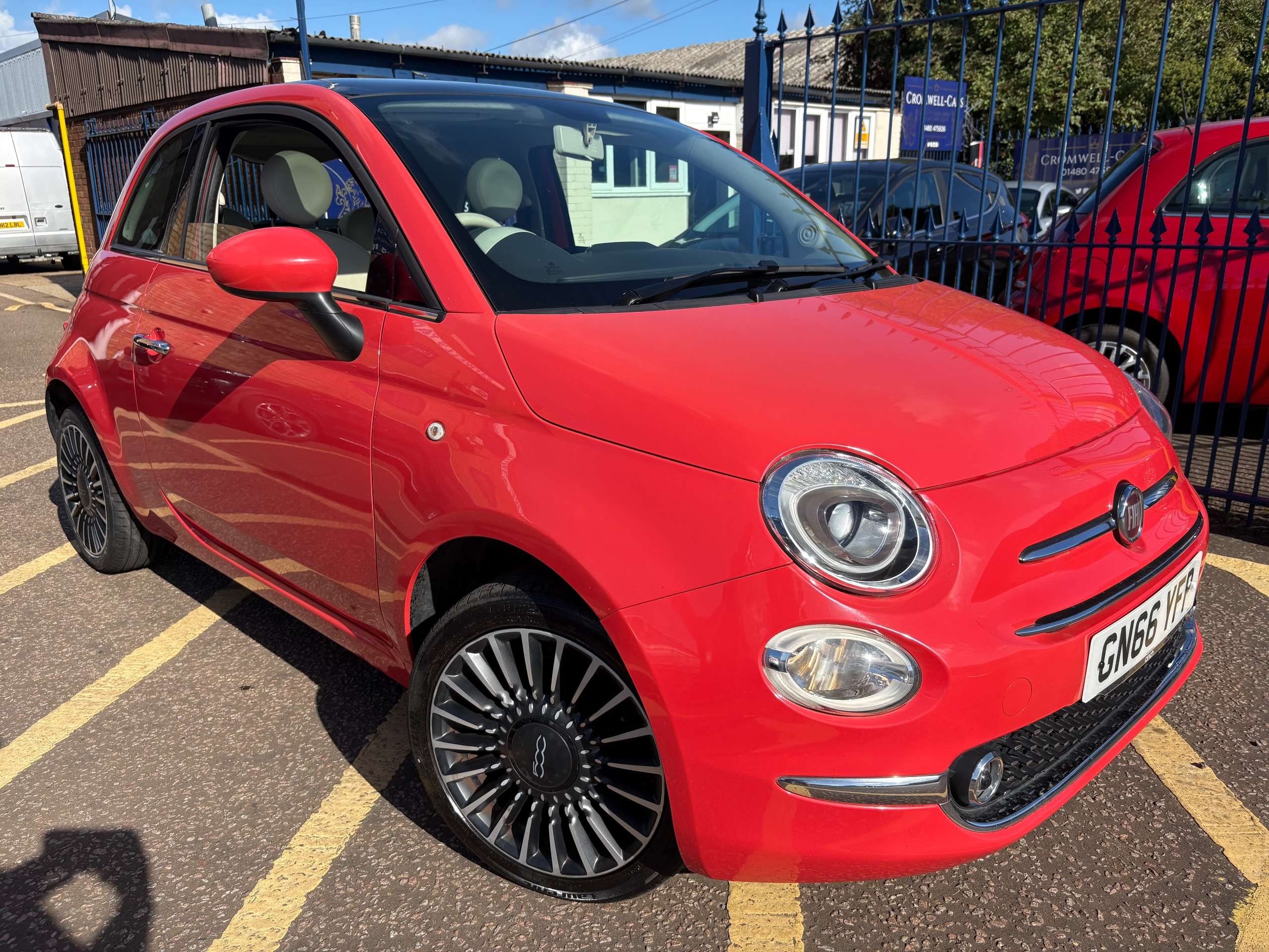 A 2016 FIAT 500 (66 plate) 1.2 Lounge Hatchback 3 Door Euro 6 - 20 Road Tax A 2016 FIAT 500 (66 plate) 1.2 Lounge Hatchback 3 Door Euro 6 - 20 Road Tax