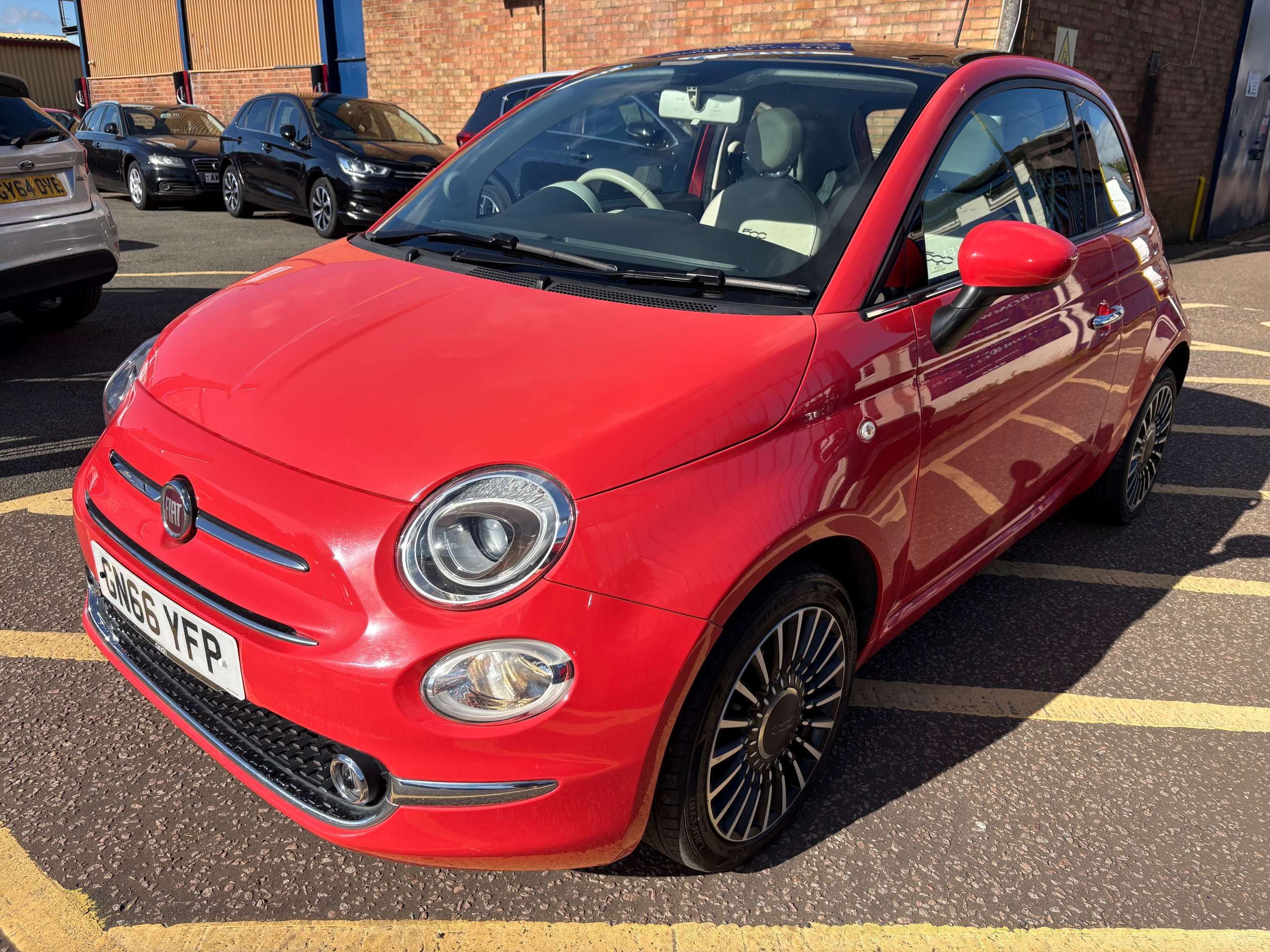 A 2016 FIAT 500 (66 plate) 1.2 Lounge Hatchback 3 Door Euro 6 - 20 Road Tax A 2016 FIAT 500 (66 plate) 1.2 Lounge Hatchback 3 Door Euro 6 - 20 Road Tax