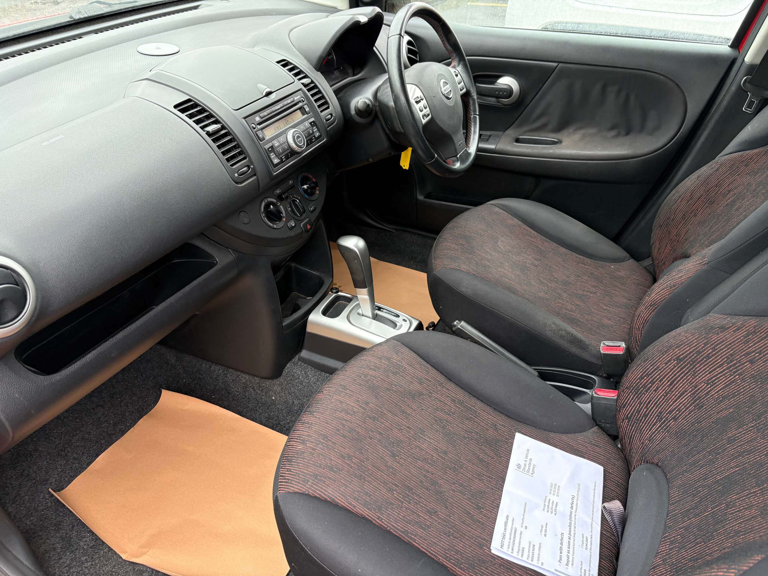 2010 NISSAN NOTE 2010 NISSAN NOTE