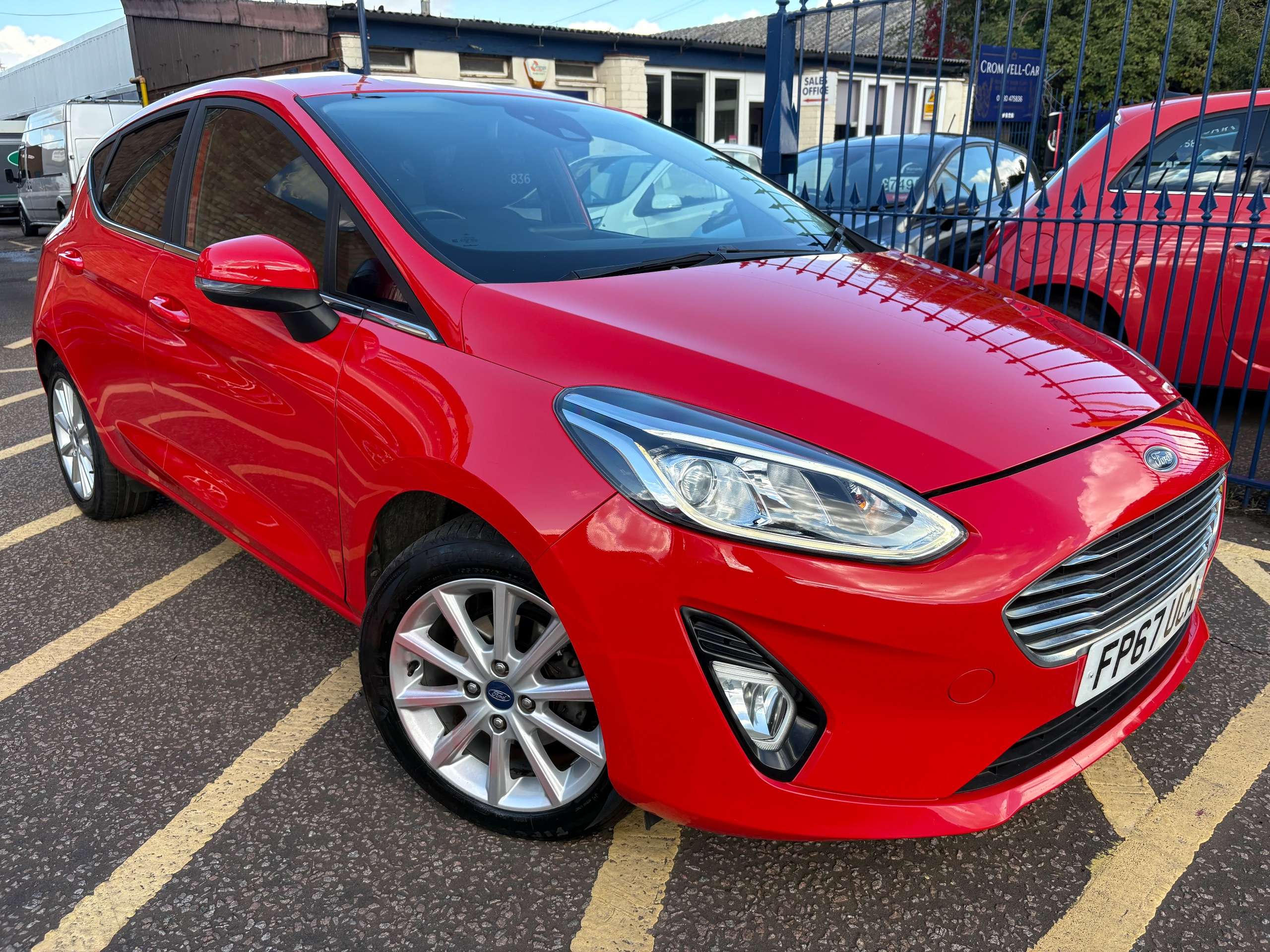 A 2018 FORD FIESTA 1.0T EcoBoost Titanium Hatchback 5dr Petrol Manual Euro 6 (s/s) (100 ps) A 2018 FORD FIESTA 1.0T EcoBoost Titanium Hatchback 5dr Petrol Manual Euro 6 (s/s) (100 ps)