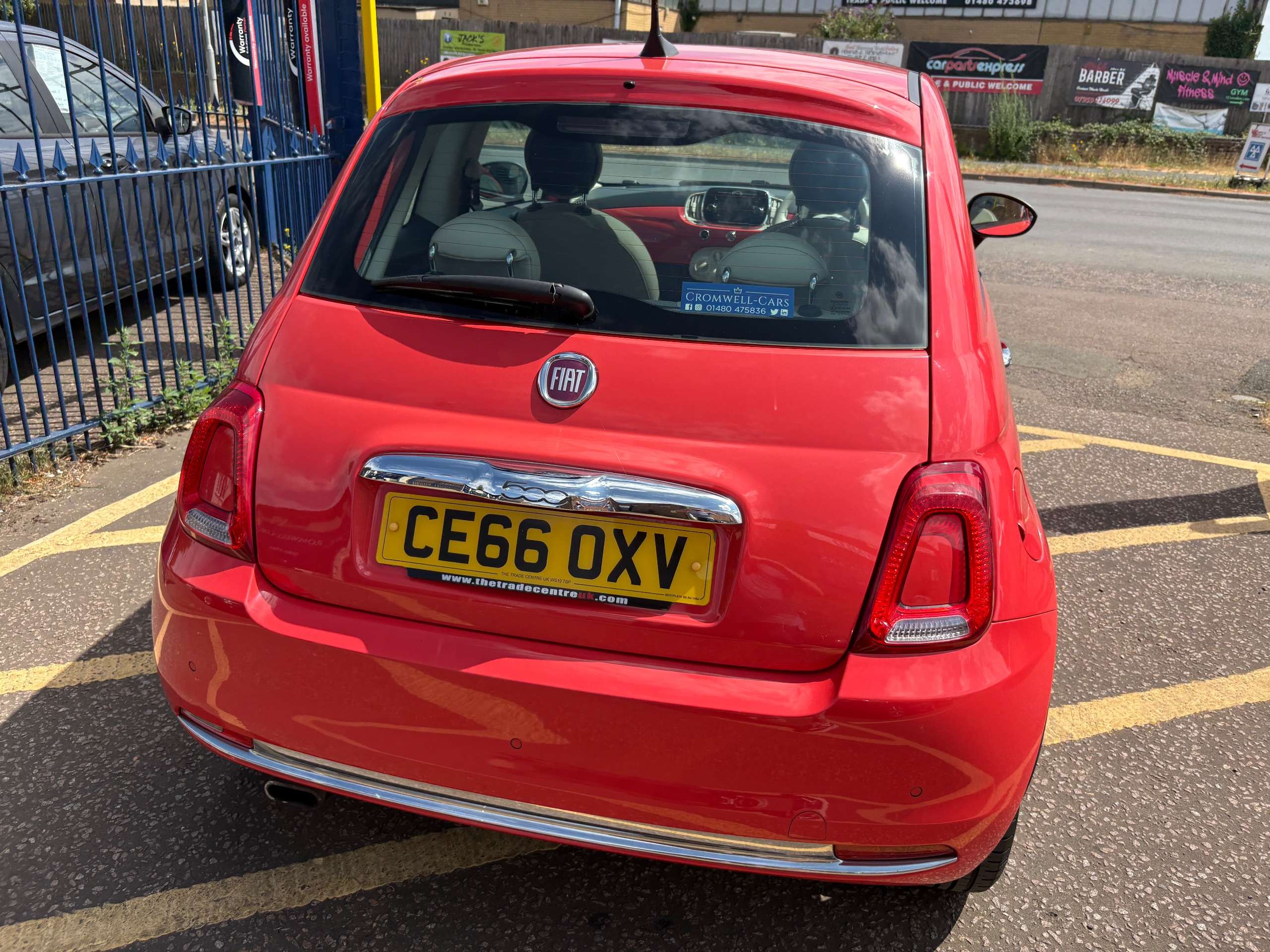 A 2016 FIAT 500 (66 plate) 1.2 Lounge Hatchback 3 Door - 20 road tax A 2016 FIAT 500 (66 plate) 1.2 Lounge Hatchback 3 Door - 20 road tax