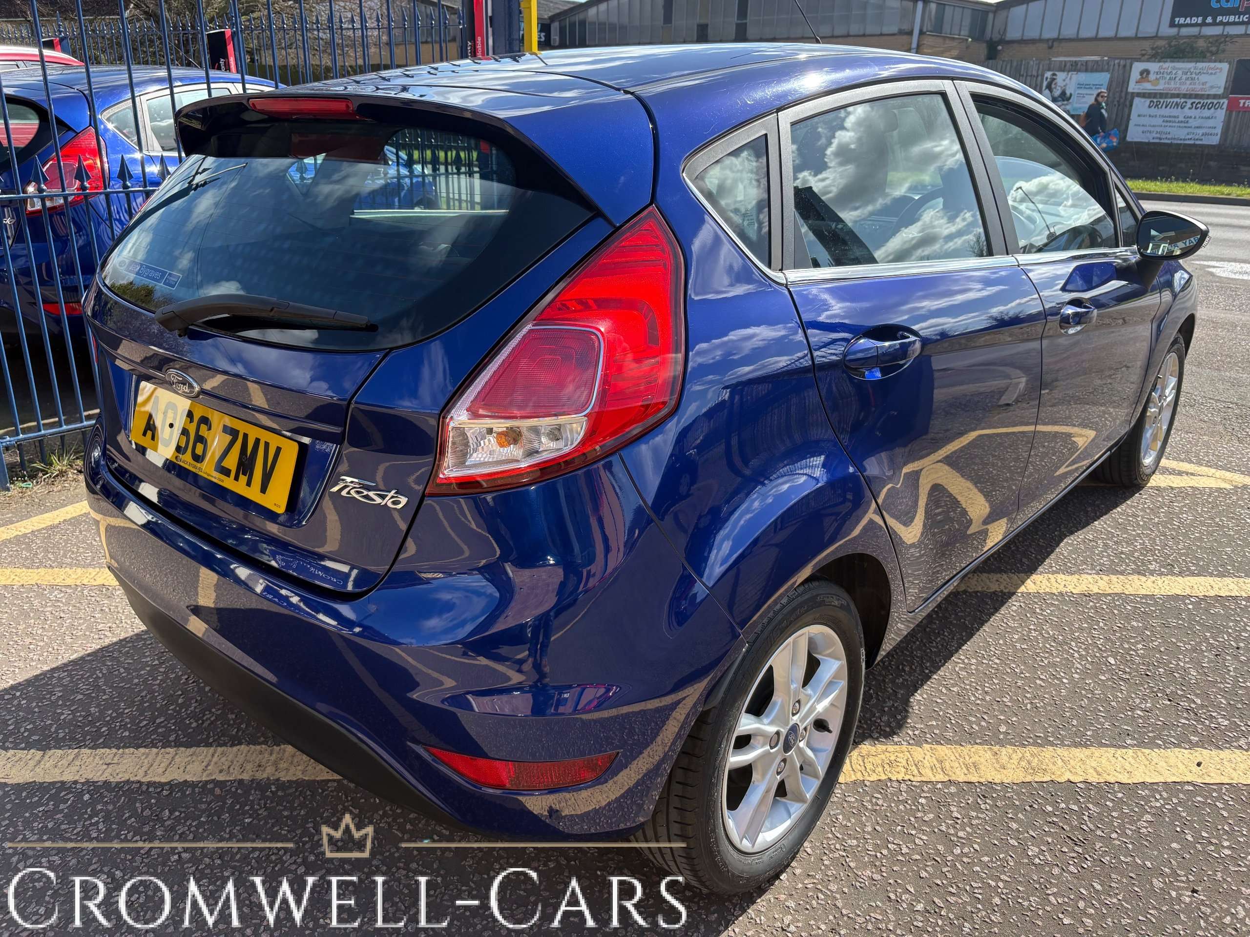 A 2016 FORD FIESTA (66 plate) 1.25 Zetec 82 Hatchback 5 Door A 2016 FORD FIESTA (66 plate) 1.25 Zetec 82 Hatchback 5 Door