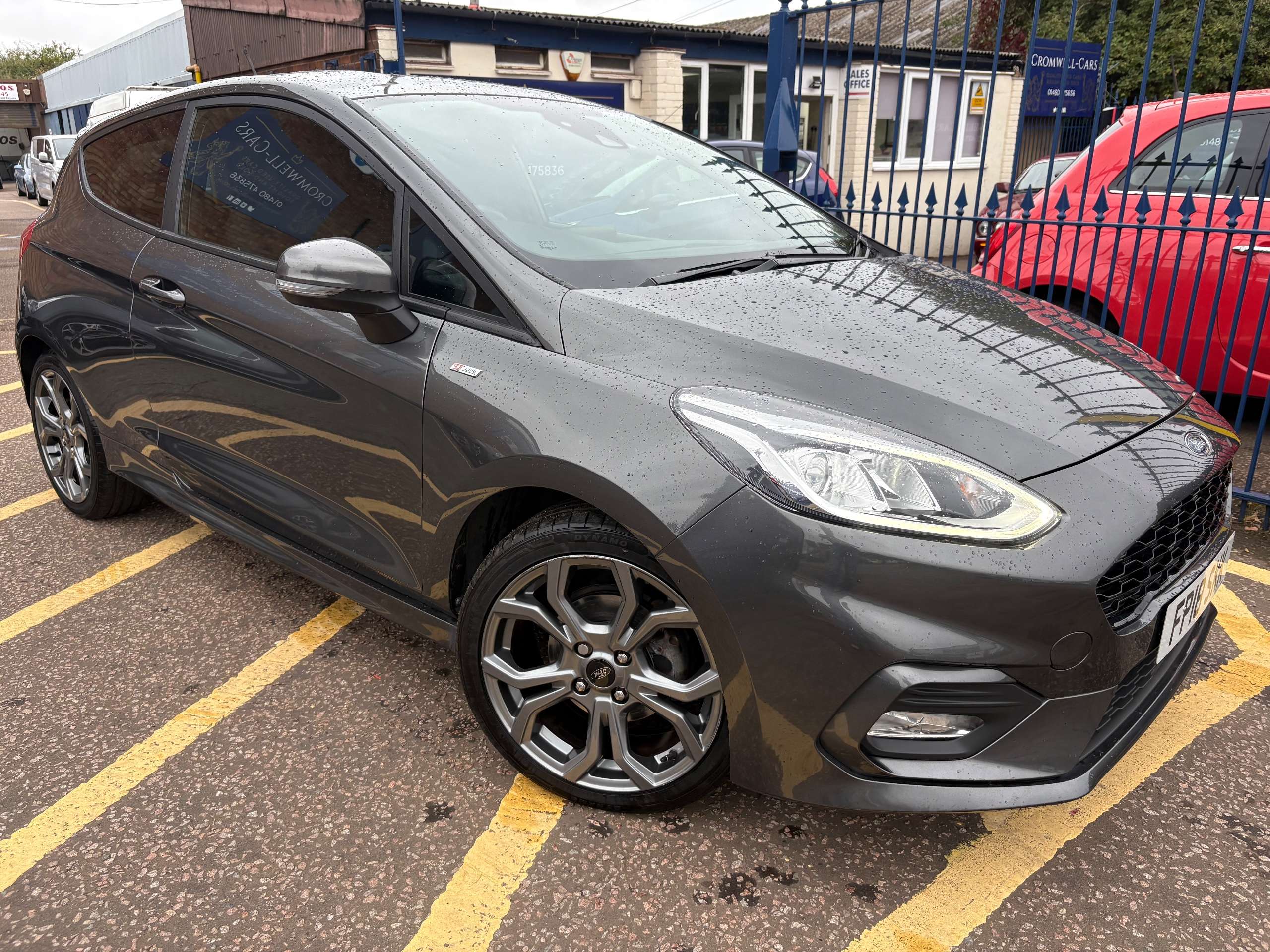 A 2018 FORD FIESTA 1.0T EcoBoost ST-Line Hatchback 3dr Petrol Manual Euro 6 (s/s) (125 ps) A 2018 FORD FIESTA 1.0T EcoBoost ST-Line Hatchback 3dr Petrol Manual Euro 6 (s/s) (125 ps)
