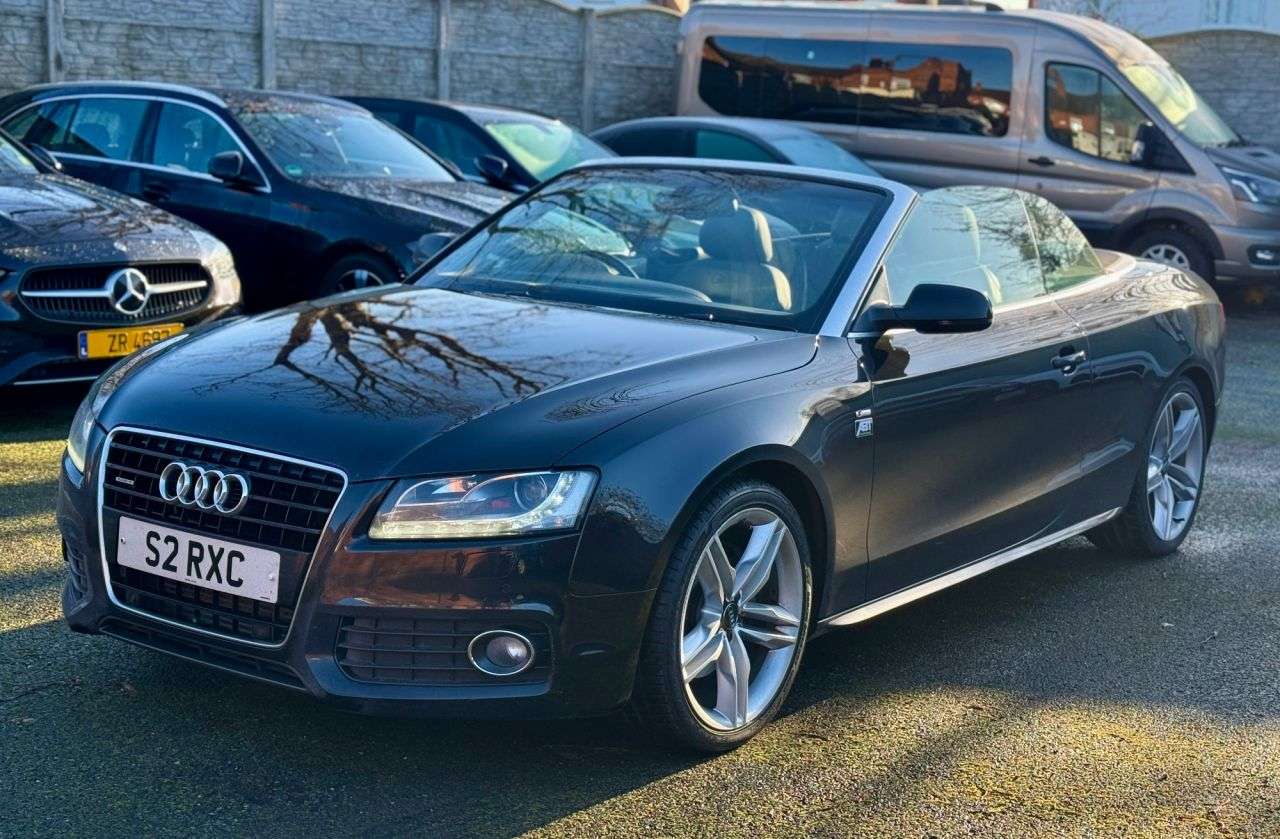 A 2009 AUDI A5 CABRIOLET 3.0 TDI V6 S line Convertible 2dr Diesel S Tronic quattro Euro 4 (240 ps) A 2009 AUDI A5 CABRIOLET 3.0 TDI V6 S line Convertible 2dr Diesel S Tronic quattro Euro 4 (240 ps)