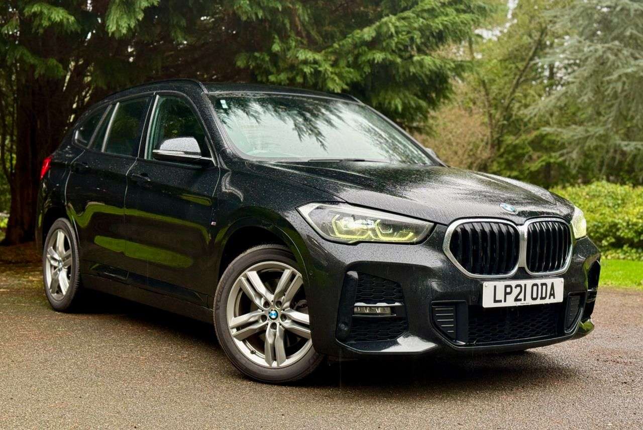 A 2021 BMW X1 1.5 25e 10kWh M Sport SUV 5dr Petrol Plug-in Hybrid Auto xDrive Euro 6 (s/s A 2021 BMW X1 1.5 25e 10kWh M Sport SUV 5dr Petrol Plug-in Hybrid Auto xDrive Euro 6 (s/s