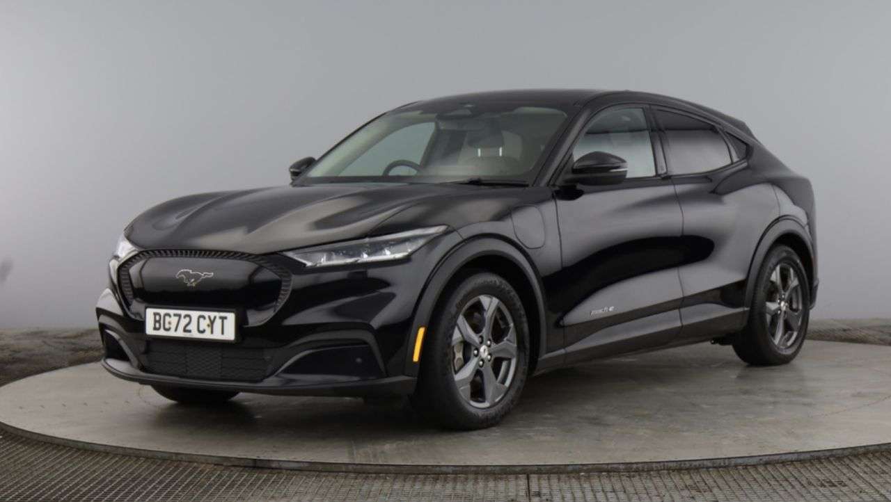 A 2023 FORD MUSTANG MACH-E Extended Range 91kWh SUV 5dr Electric Automatic (294 ps) A 2023 FORD MUSTANG MACH-E Extended Range 91kWh SUV 5dr Electric Automatic (294 ps)