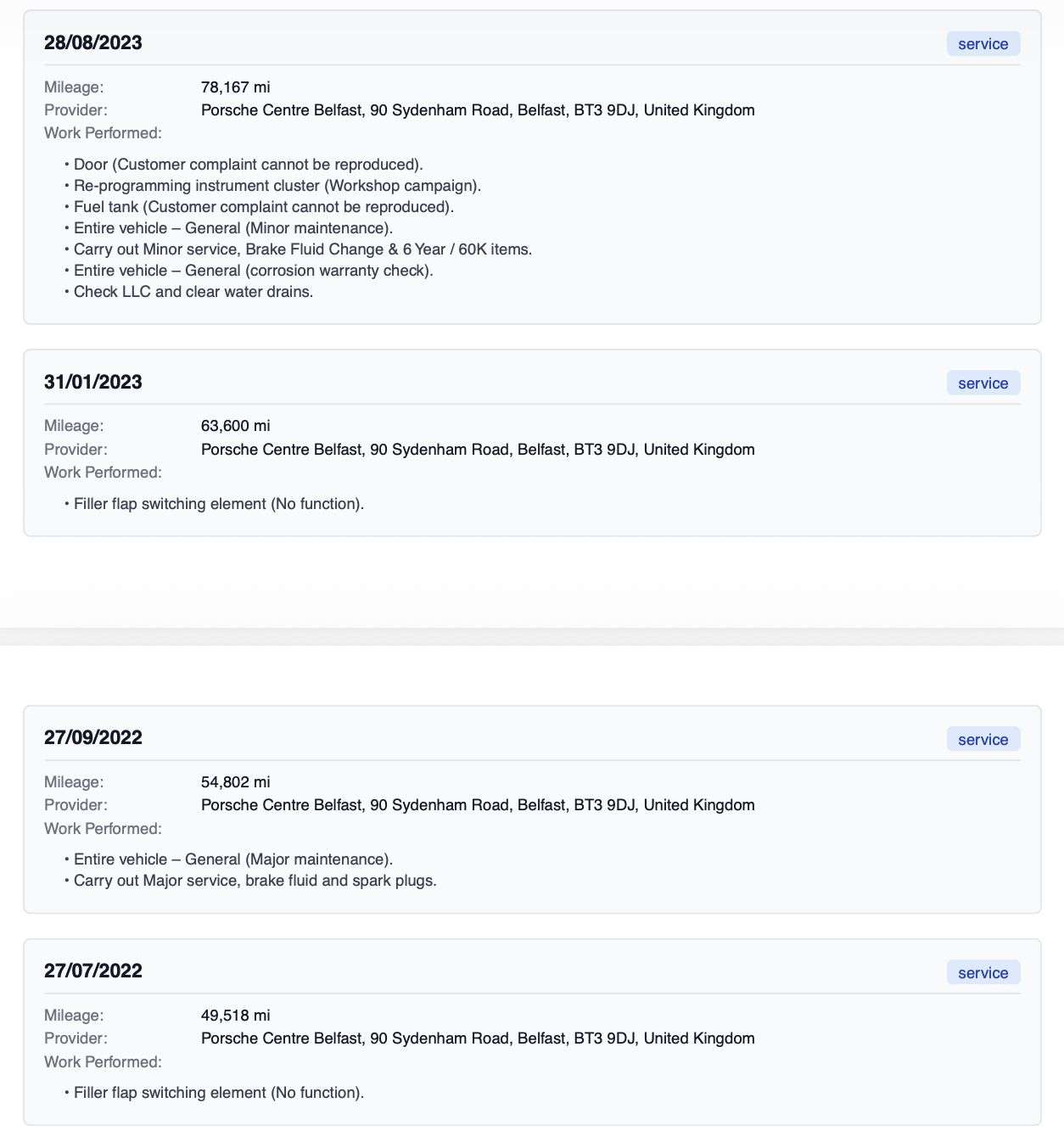 2018 PORSCHE PANAMERA 2018 PORSCHE PANAMERA