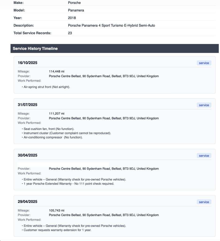 2018 PORSCHE PANAMERA 2018 PORSCHE PANAMERA