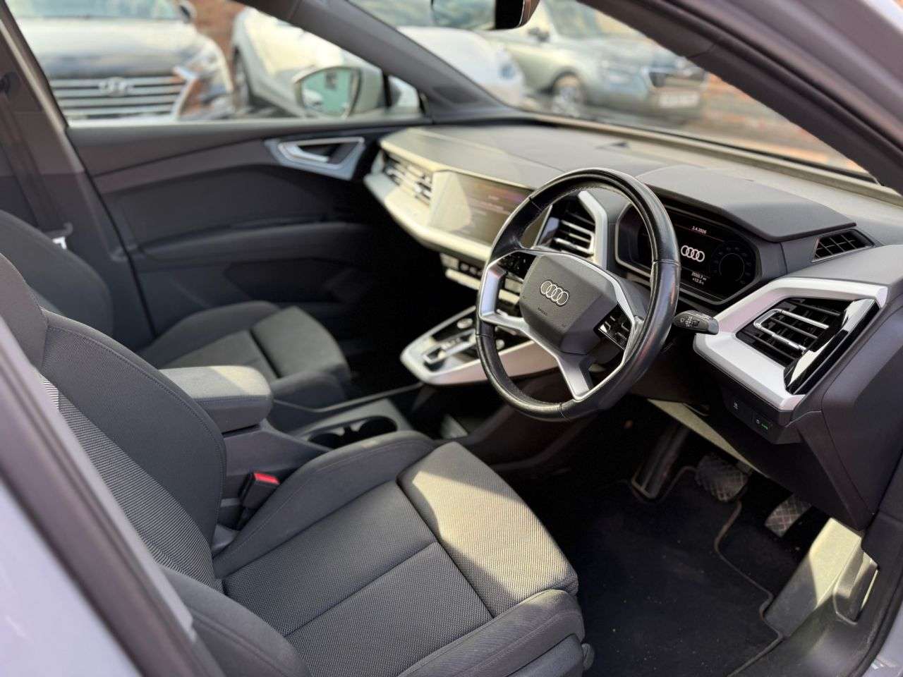 A 2021 AUDI Q4 E-TRON 40 Sport SUV 5dr Electric Auto 82kWh (204 ps) A 2021 AUDI Q4 E-TRON 40 Sport SUV 5dr Electric Auto 82kWh (204 ps)