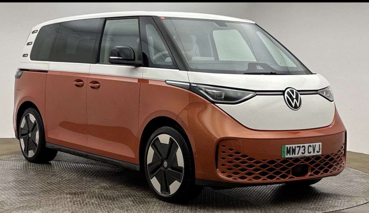 A 2023 VOLKSWAGEN ID. BUZZ Pro 77kWh Style MPV 5dr Electric Auto (204 ps) A 2023 VOLKSWAGEN ID. BUZZ Pro 77kWh Style MPV 5dr Electric Auto (204 ps)
