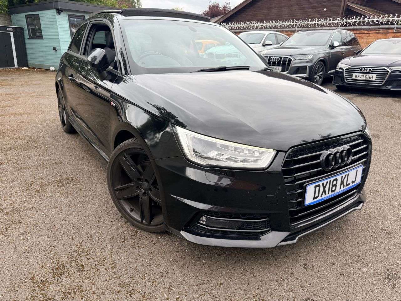 A 2018 AUDI A1 1.4 TFSI Black Edition Hatchback 3dr Petrol Manual Euro 6 (s/s) (Nav) (125 A 2018 AUDI A1 1.4 TFSI Black Edition Hatchback 3dr Petrol Manual Euro 6 (s/s) (Nav) (125