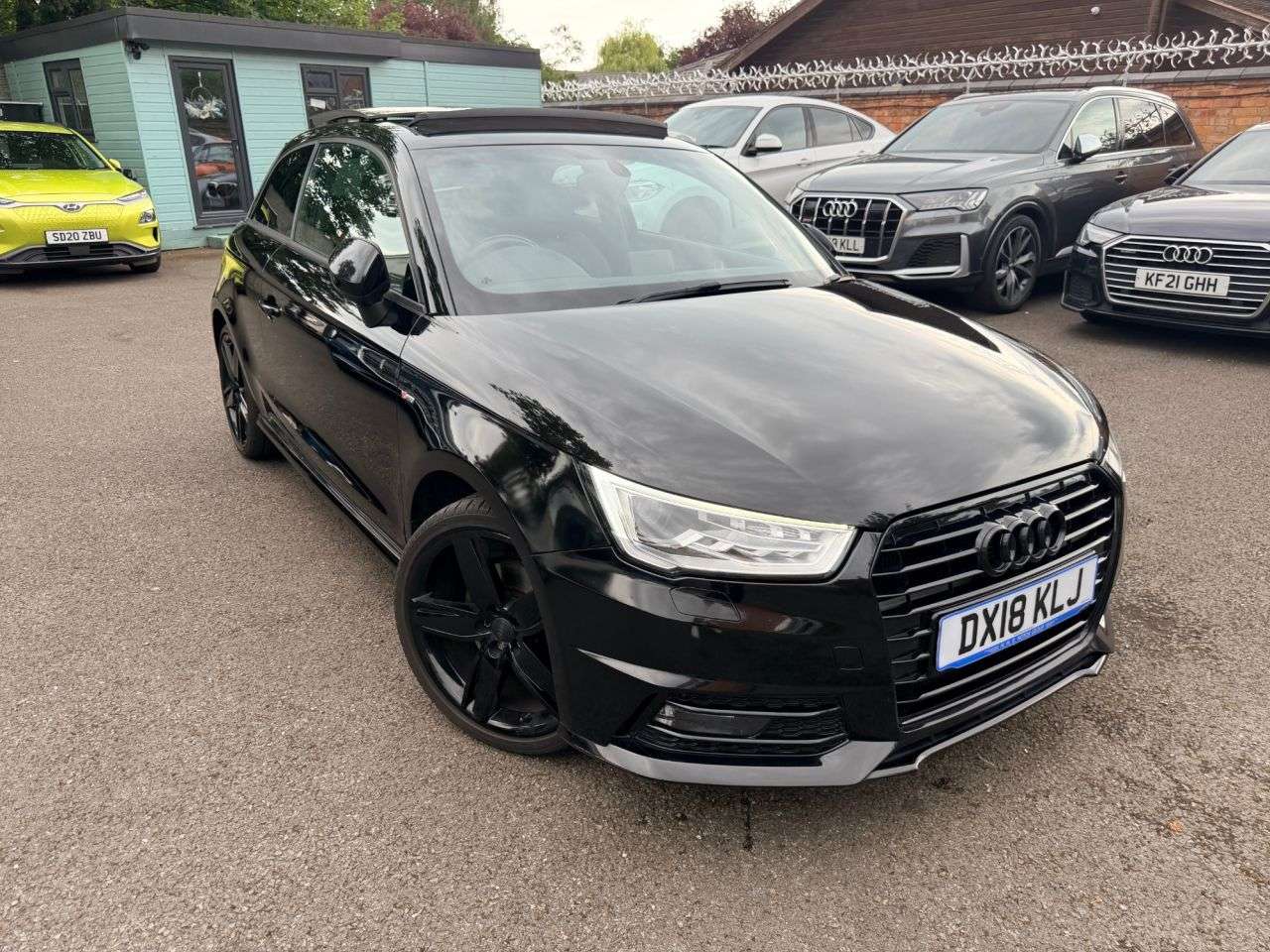 A 2018 AUDI A1 1.4 TFSI Black Edition Hatchback 3dr Petrol Manual Euro 6 (s/s) (Nav) (125 A 2018 AUDI A1 1.4 TFSI Black Edition Hatchback 3dr Petrol Manual Euro 6 (s/s) (Nav) (125