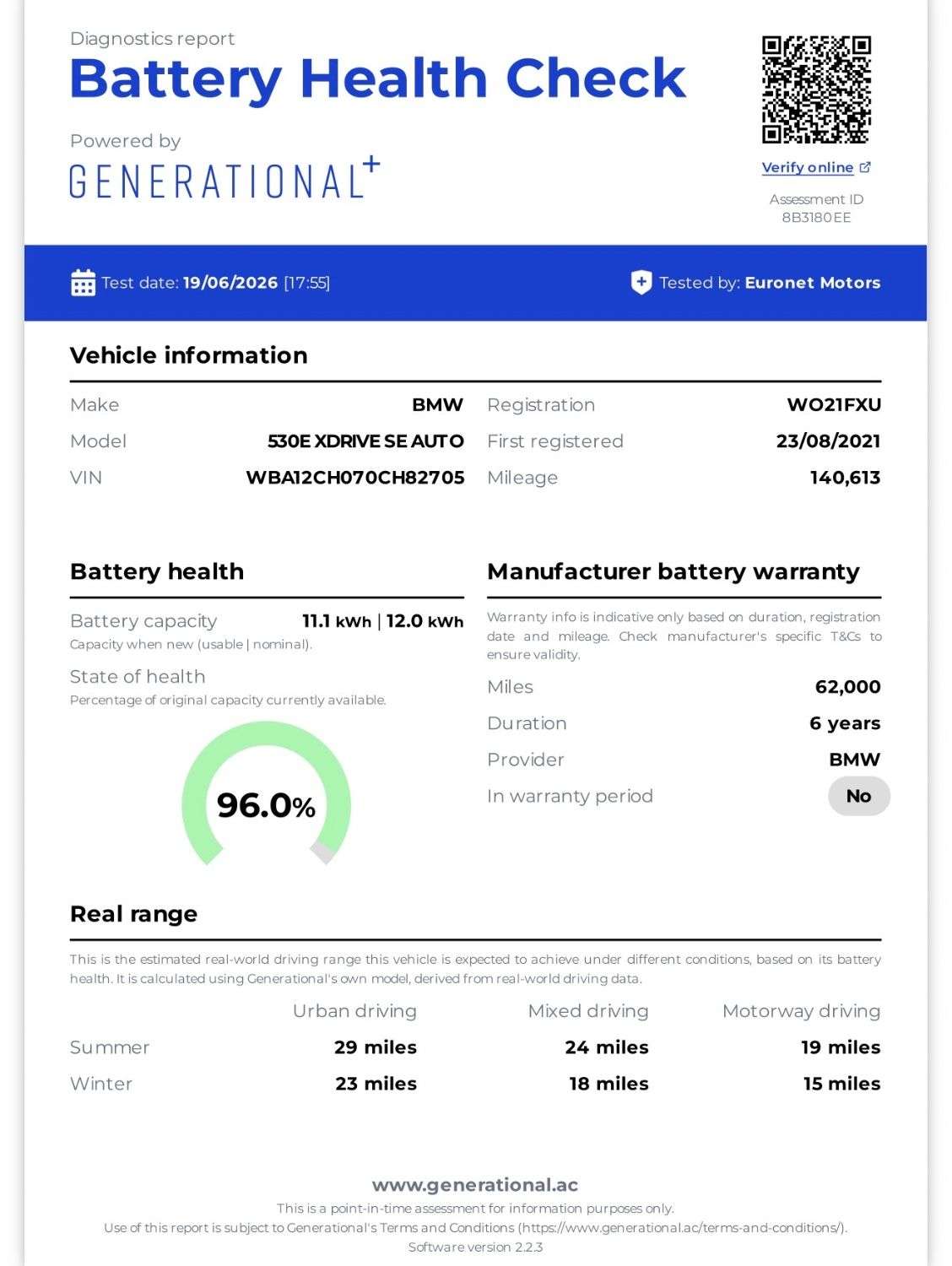 A 2021 BMW 5 SERIES 2.0 530e 12kWh SE Saloon 4dr Petrol Plug-in Hybrid Steptronic xDrive Euro 6 A 2021 BMW 5 SERIES 2.0 530e 12kWh SE Saloon 4dr Petrol Plug-in Hybrid Steptronic xDrive Euro 6