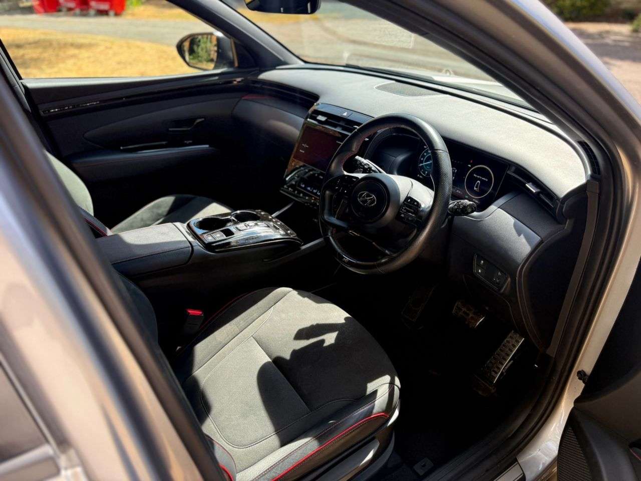 A 2023 HYUNDAI TUCSON 1.6 T-GDi 13.8kWh N Line SUV 5dr Petrol Plug-in Hybrid Auto 4WD Euro 6 (s/s A 2023 HYUNDAI TUCSON 1.6 T-GDi 13.8kWh N Line SUV 5dr Petrol Plug-in Hybrid Auto 4WD Euro 6 (s/s