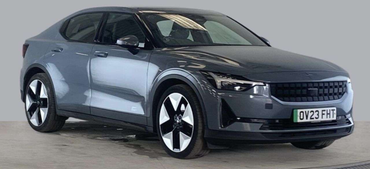 A 2023 POLESTAR POLESTAR 2 Dual Motor 78kWh Long Range Fastback PLUS 5dr Electric Auto 4WDE (408 ps) A 2023 POLESTAR POLESTAR 2 Dual Motor 78kWh Long Range Fastback PLUS 5dr Electric Auto 4WDE (408 ps)