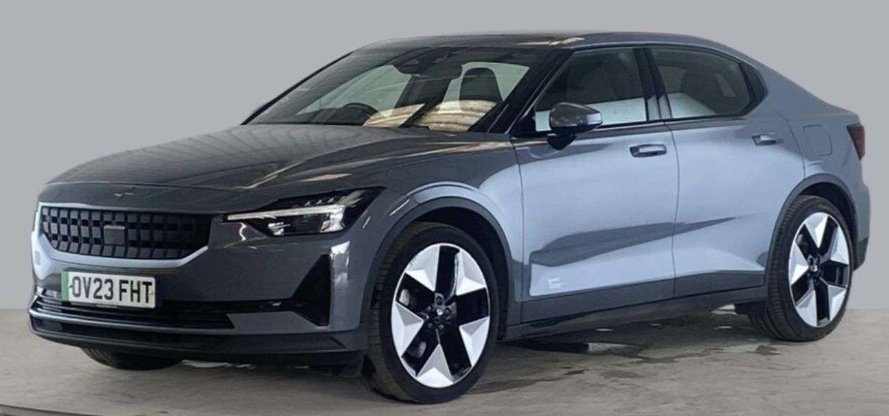 A 2023 POLESTAR POLESTAR 2 Dual Motor 78kWh Long Range Fastback PLUS 5dr Electric Auto 4WDE (408 ps) A 2023 POLESTAR POLESTAR 2 Dual Motor 78kWh Long Range Fastback PLUS 5dr Electric Auto 4WDE (408 ps)