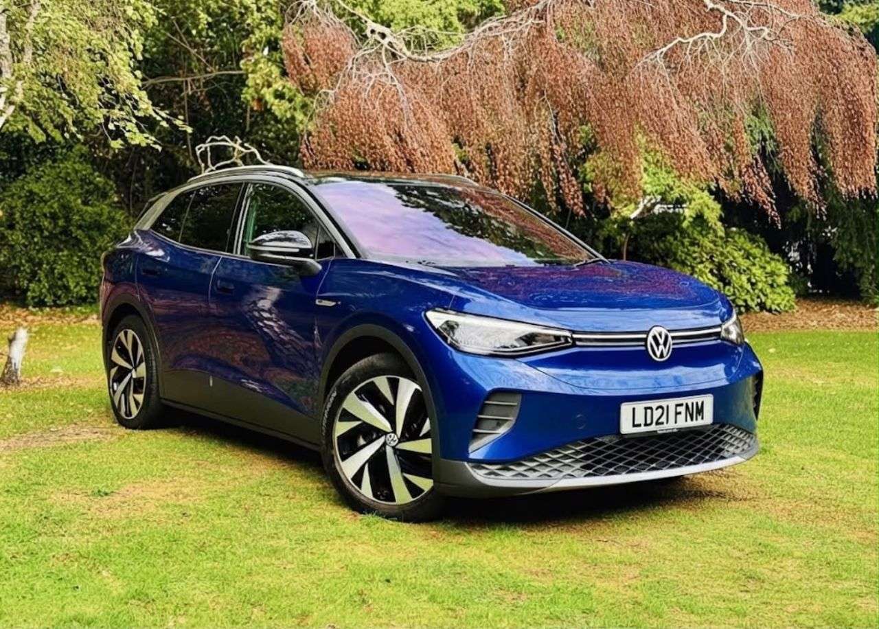 A 2021 VOLKSWAGEN ID.4 Pro Performance 77kWh 1ST Edition SUV 5dr Electric Auto (204 ps) A 2021 VOLKSWAGEN ID.4 Pro Performance 77kWh 1ST Edition SUV 5dr Electric Auto (204 ps)