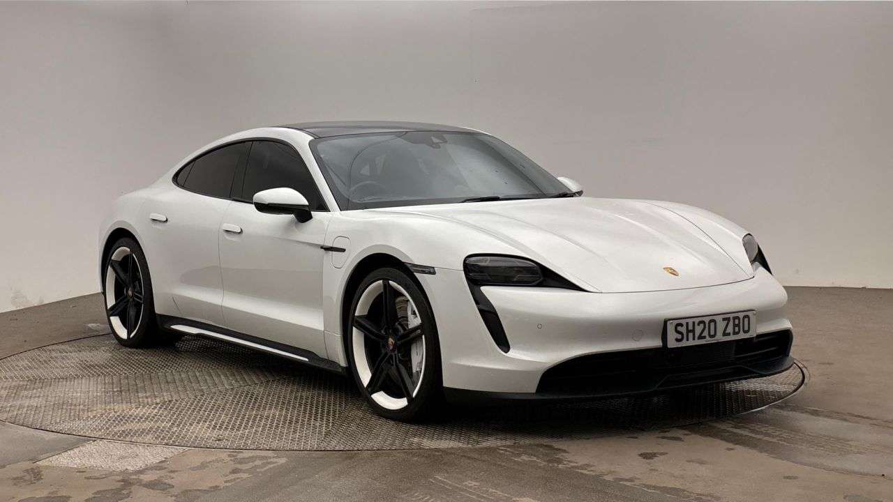 A 2020 PORSCHE TAYCAN Performance Plus 93.4kWh 4S Saloon 4dr Electric Auto 4WD (571 ps) A 2020 PORSCHE TAYCAN Performance Plus 93.4kWh 4S Saloon 4dr Electric Auto 4WD (571 ps)