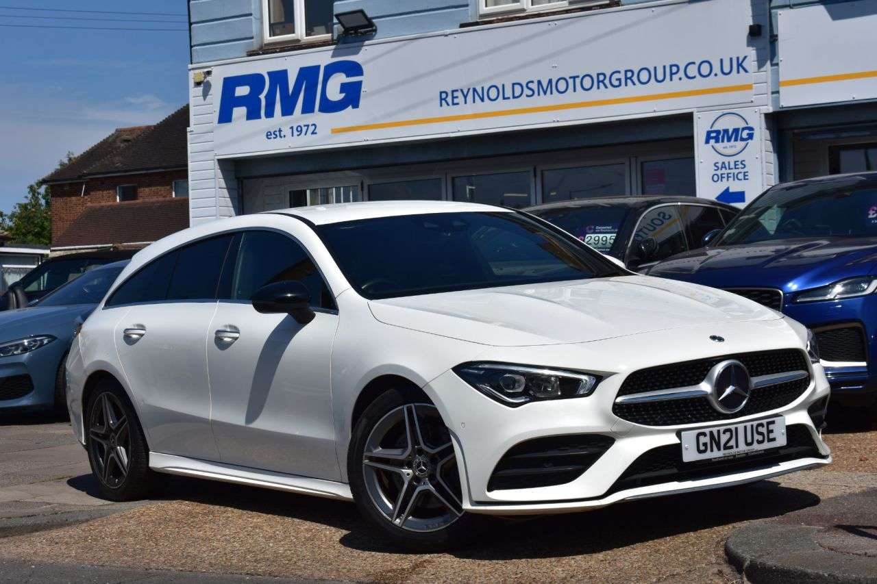 A 2021 MERCEDES-BENZ CLA 1.3 CLA200 AMG Line (Premium 2) Shooting Brake 7G-DCT | 2 KEYS | RED LEATHE A 2021 MERCEDES-BENZ CLA 1.3 CLA200 AMG Line (Premium 2) Shooting Brake 7G-DCT | 2 KEYS | RED LEATHE