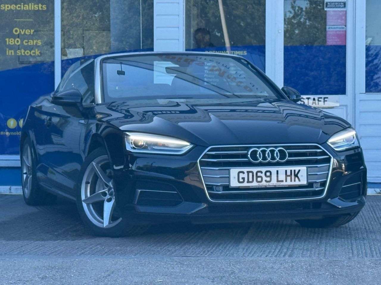 A 2019 AUDI A5 CABRIOLET 2.0 TDI 40 Sport Convertible 2dr Diesel S Tronic Euro 6 (s/s) (190 ps) SPOR A 2019 AUDI A5 CABRIOLET 2.0 TDI 40 Sport Convertible 2dr Diesel S Tronic Euro 6 (s/s) (190 ps) SPOR