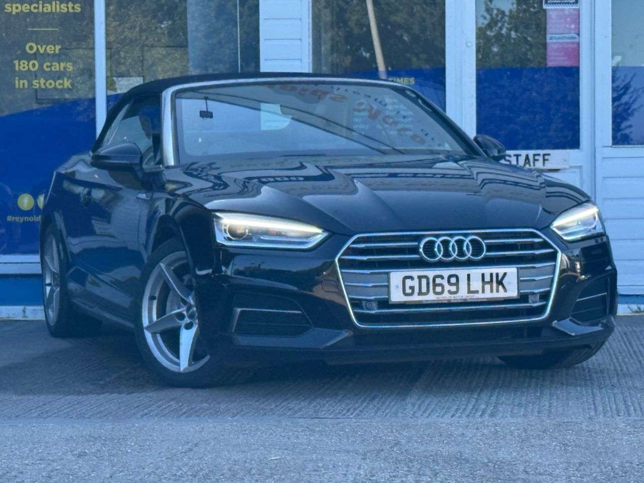 A 2019 AUDI A5 CABRIOLET 2.0 TDI 40 Sport Convertible 2dr Diesel S Tronic Euro 6 (s/s) (190 ps) SPOR A 2019 AUDI A5 CABRIOLET 2.0 TDI 40 Sport Convertible 2dr Diesel S Tronic Euro 6 (s/s) (190 ps) SPOR