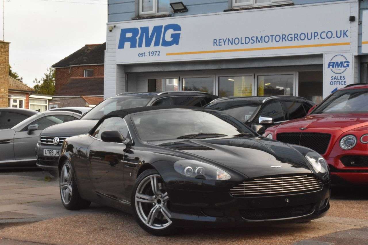 A 2007 ASTON MARTIN DB9 5.9 Volante 2dr Petrol Seq (450bhp) FULL DOCUMENTED SERVICE HISTORY WITH TH A 2007 ASTON MARTIN DB9 5.9 Volante 2dr Petrol Seq (450bhp) FULL DOCUMENTED SERVICE HISTORY WITH TH