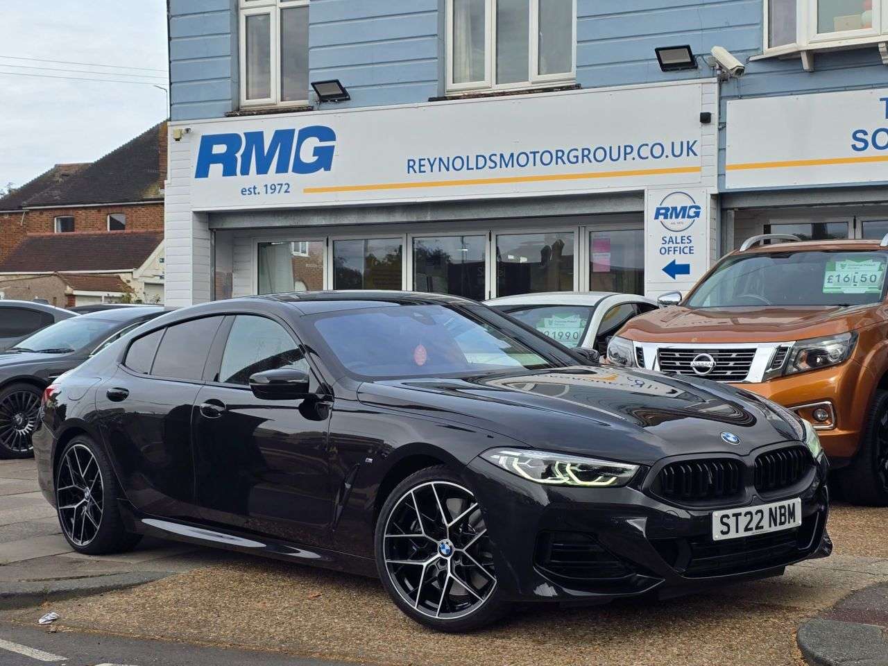 A 2022 BMW 8 SERIES GRAN COUPE 3.0 840i M Sport Saloon Petrol Steptronic | HARMON KARDONS | M SPORT PRO PA A 2022 BMW 8 SERIES GRAN COUPE 3.0 840i M Sport Saloon Petrol Steptronic | HARMON KARDONS | M SPORT PRO PA
