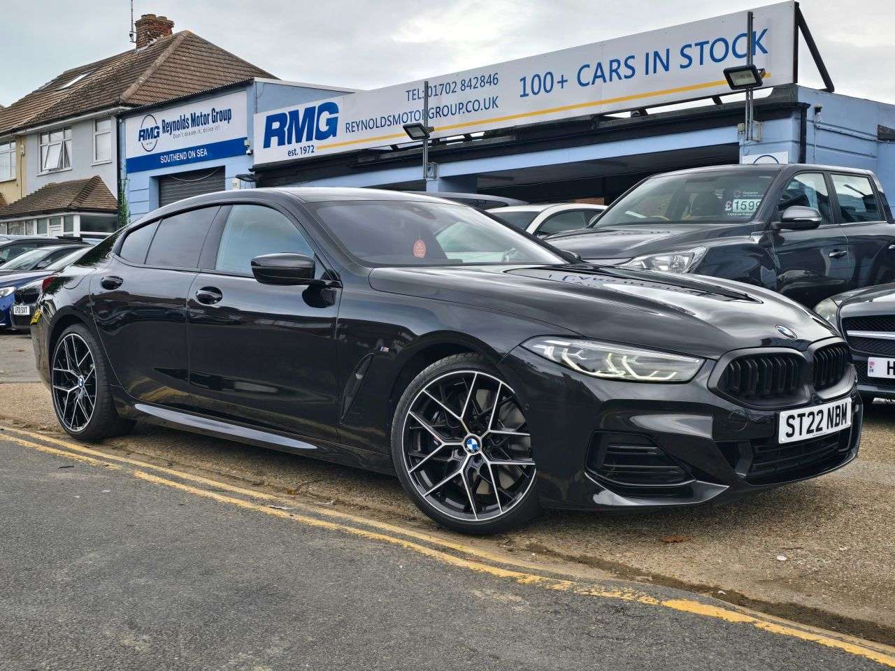 A 2022 BMW 8 SERIES GRAN COUPE 3.0 840i M Sport Saloon Petrol Steptronic | HARMON KARDONS | M SPORT PRO PA A 2022 BMW 8 SERIES GRAN COUPE 3.0 840i M Sport Saloon Petrol Steptronic | HARMON KARDONS | M SPORT PRO PA