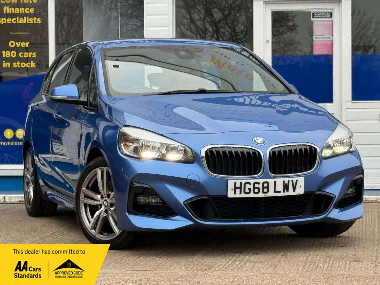 A 2018 BMW 2 SERIES ACTIVE TOURER 2.0 220i GPF M Sport MPV 5dr Petrol DCT Euro 6 (s/s) (192 ps) AERO + LIGHT A 2018 BMW 2 SERIES ACTIVE TOURER 2.0 220i GPF M Sport MPV 5dr Petrol DCT Euro 6 (s/s) (192 ps) AERO + LIGHT