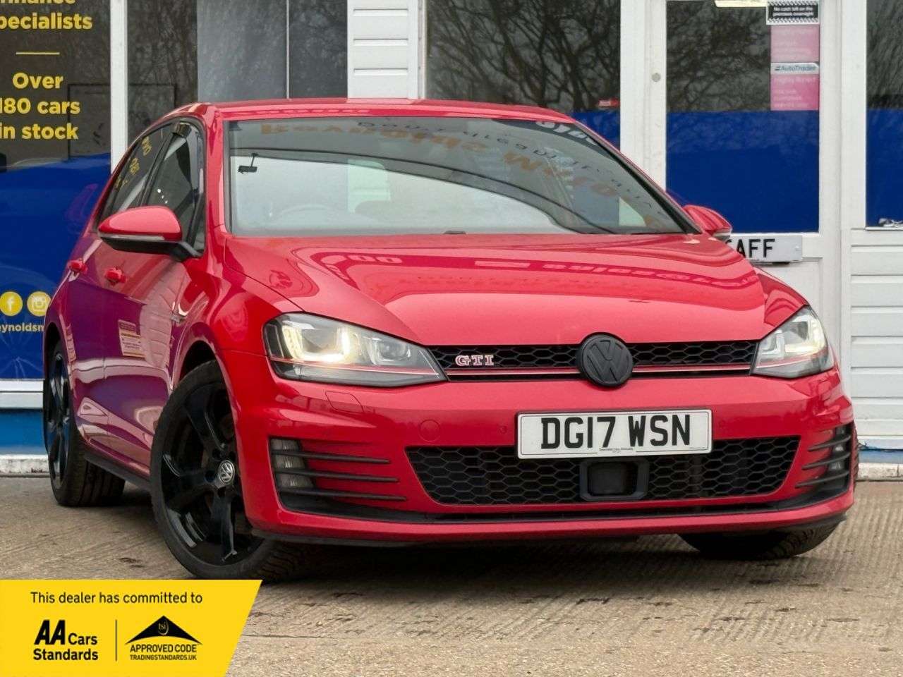 A 2017 VOLKSWAGEN GOLF 2.0 TSI BlueMotion Tech GTI Performance Hatchback 5dr Petrol Manual Euro 6 A 2017 VOLKSWAGEN GOLF 2.0 TSI BlueMotion Tech GTI Performance Hatchback 5dr Petrol Manual Euro 6