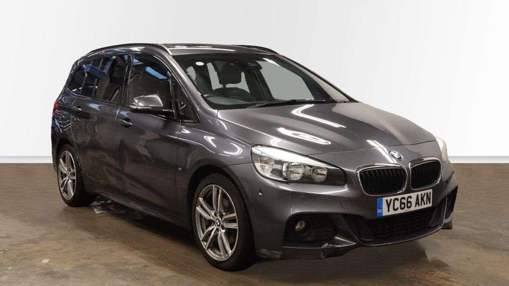 A 2016 BMW 2 SERIES GRAN TOURER 2.0 218d M Sport MPV 5dr Diesel Auto Euro 6 (s/s) (150 ps) PANORAMIC ROOF / A 2016 BMW 2 SERIES GRAN TOURER 2.0 218d M Sport MPV 5dr Diesel Auto Euro 6 (s/s) (150 ps) PANORAMIC ROOF /