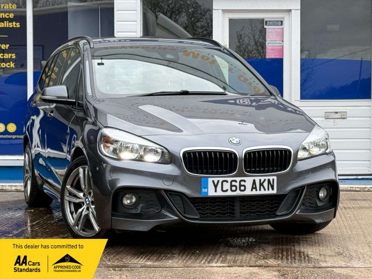 A 2016 BMW 2 SERIES GRAN TOURER 2.0 218d M Sport MPV 5dr Diesel Auto Euro 6 (s/s) (150 ps) PANORAMIC ROOF / A 2016 BMW 2 SERIES GRAN TOURER 2.0 218d M Sport MPV 5dr Diesel Auto Euro 6 (s/s) (150 ps) PANORAMIC ROOF /