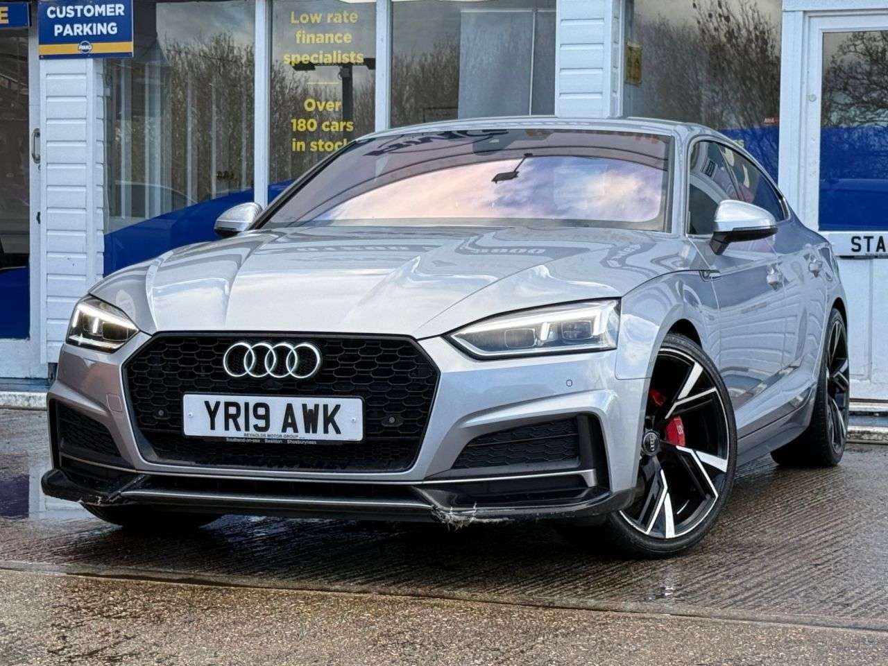 A 2019 AUDI A5 2.0 TDI 40 S line Sportback 5dr Diesel S Tronic Euro 6 (s/s) (190 ps) HEATE A 2019 AUDI A5 2.0 TDI 40 S line Sportback 5dr Diesel S Tronic Euro 6 (s/s) (190 ps) HEATE