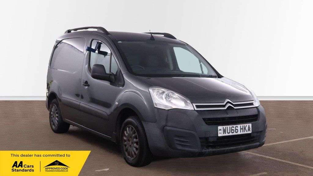 A 2016 CITROEN BERLINGO 1.6 BlueHDi 625 LX Panel Van 5dr Diesel Manual L1 (s/s) (114 g/km, 120 bhp) A 2016 CITROEN BERLINGO 1.6 BlueHDi 625 LX Panel Van 5dr Diesel Manual L1 (s/s) (114 g/km, 120 bhp)
