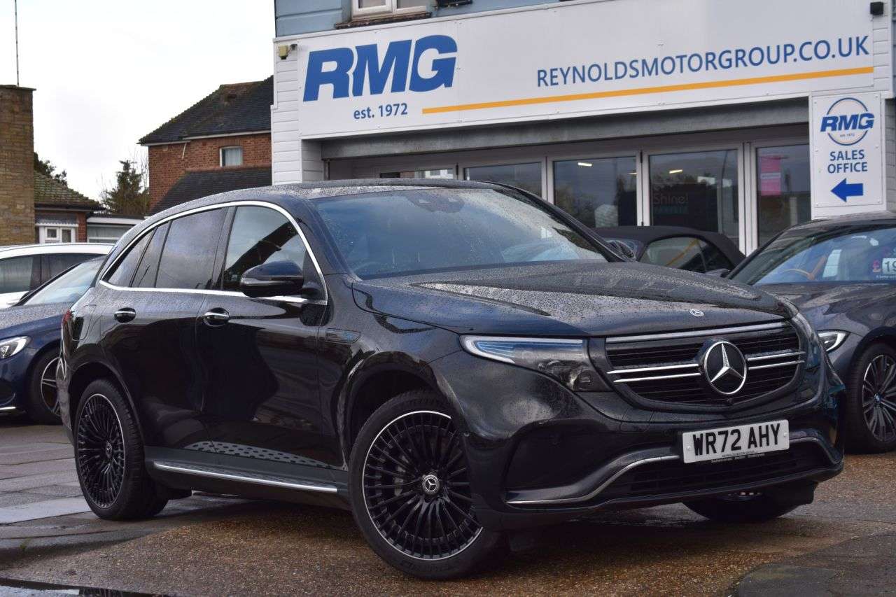 A 2022 MERCEDES-BENZ EQC EQC 400 80kWh AMG Line (Premium Plus) SUV 5dr Electric Auto 4MATIC 408ps LO A 2022 MERCEDES-BENZ EQC EQC 400 80kWh AMG Line (Premium Plus) SUV 5dr Electric Auto 4MATIC 408ps LO